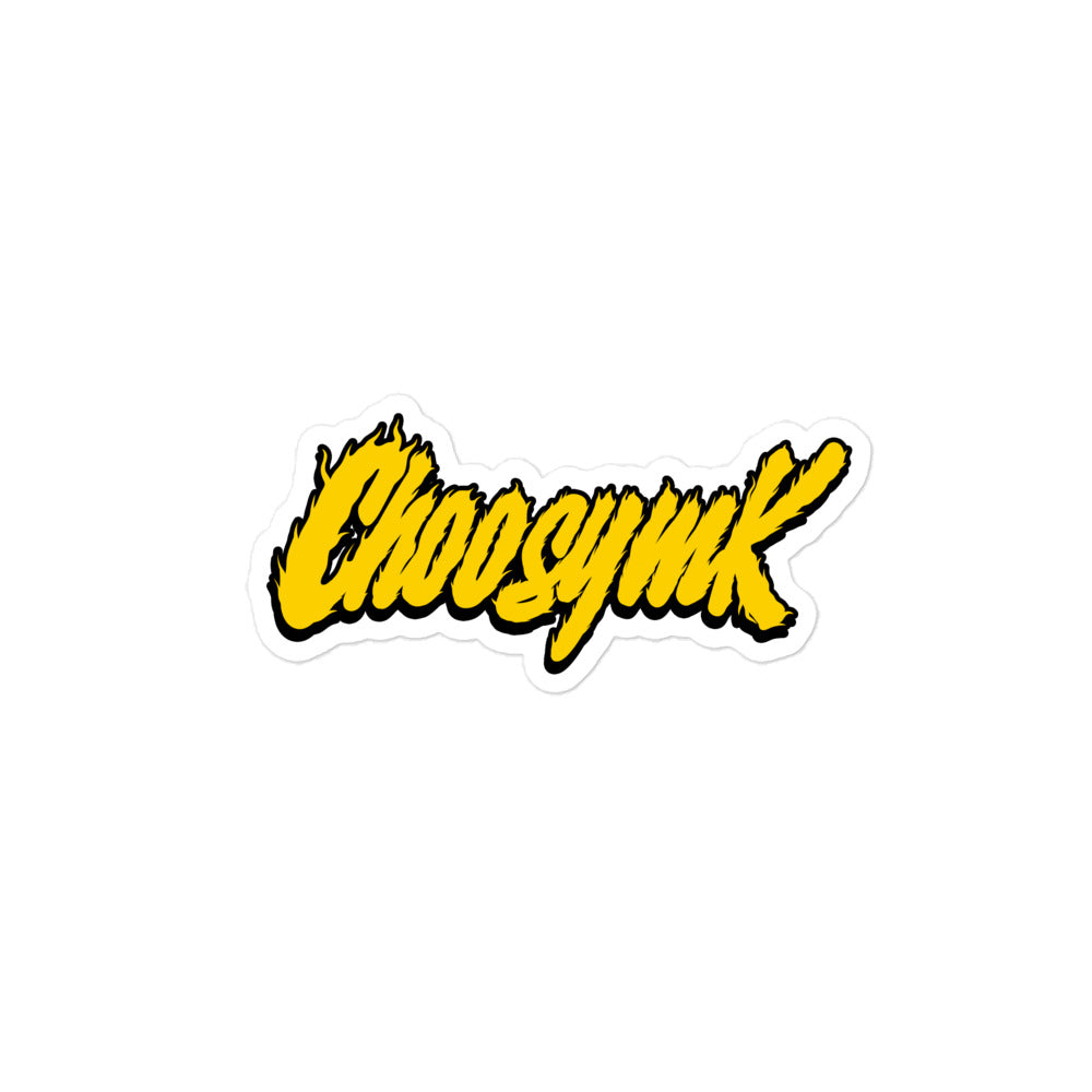 CHOOSYMK FIRE STICKERS