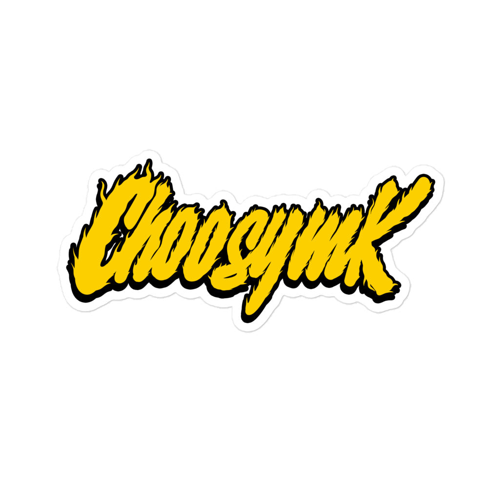 CHOOSYMK FIRE STICKERS